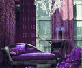 紫色布艺  演绎华丽高雅的家居生活