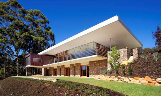 澳大利亚林中私人别墅设计