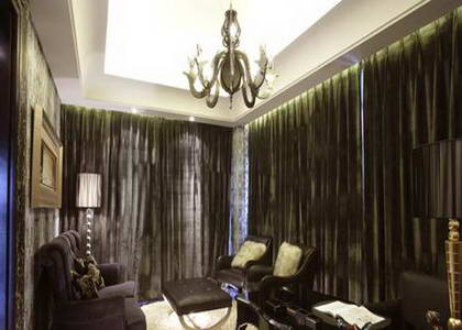 中国装饰网别墅设计 黑白交错的极度奢华