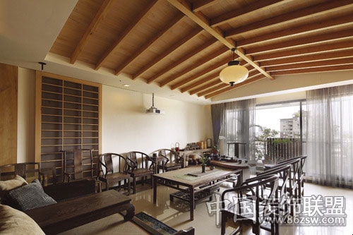 2011最新茶趣雅境的中式别墅设计