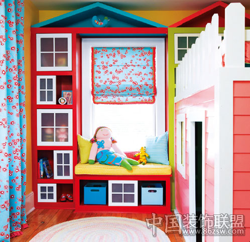 彩色儿童家具