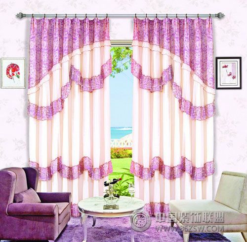 温馨浪漫的居室环境 窗帘布艺的风格与搭配