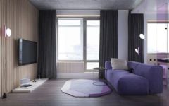 紫色魅惑 单身女高品质独居公寓