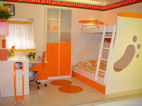 现代风格儿童房装修效果图