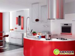 2009最新厨房橱柜装饰效果图现代厨房装修图片