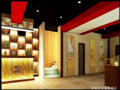 新疆沙漠韩式烧烤餐厅装修案例现代餐厅装修图片