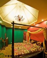 大秀异域风情 东南亚风格尽显张扬个性中式卧室装修图片