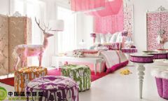 粉色蜗居 女孩们的梦想之地！现代卧室装修图片