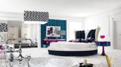 简欧风格的跃层卧室欧式风格卧室装修图片