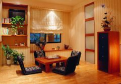 日韩家居中式风格客厅装修图片