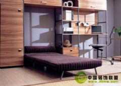 精巧DIY钢木组合家具简约卧室装修图片