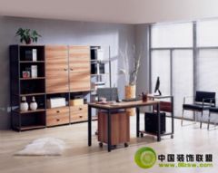 精巧DIY钢木组合家具简约风格厨房装修图片