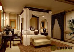 欧式家装设计欣赏中式卧室装修图片