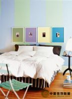 创意床头温馨设计 爱家居室惬意不单调现代卧室装修图片