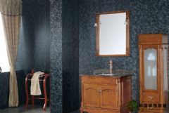 浴室壁纸效果现代风格卫生间装修图片
