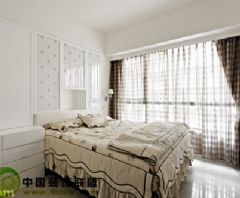 清爽明亮美式风格卧室装修图片