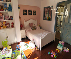 古典田园风格复式居 - 儿童卧室