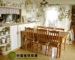 异域风格别有情趣 看看日本家庭怎么来搞装修 - 餐厅田园餐厅装修图片