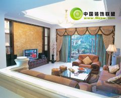 别墅带来了中式古典文化中式客厅装修图片