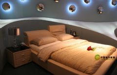 简约奢华带浪漫的家居风格 - 卧室现代卧室装修图片