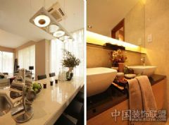 温馨舒适公寓设计现代卫生间装修图片