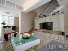 温馨舒适公寓设计现代客厅装修图片