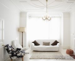气质型美女的家居装修风格现代客厅装修图片