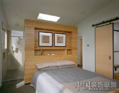 错层式别墅室内设计效果图中式卧室装修图片