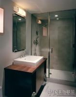 错层式别墅室内设计效果图中式卫生间装修图片