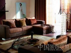 中国装饰网超美客厅样板田园风格客厅装修图片