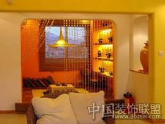中国装饰网超美客厅样板地中海风格玄关装修图片