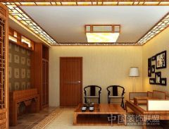 中式花园别墅中式客厅装修图片