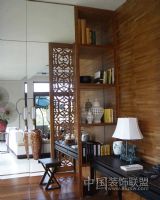 全木制家具很温馨、很舒适中式书房装修图片