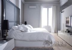 黑与白装修 彰显简约气质素雅公寓风格现代卧室装修图片