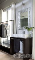 黑与白装修 彰显简约气质素雅公寓风格现代卫生间装修图片