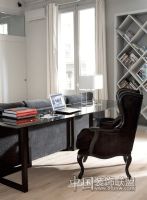 黑与白装修 彰显简约气质素雅公寓风格现代客厅装修图片