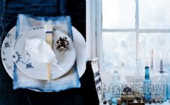 水天一色的靛蓝色  纯美家居生活地中海风格厨房装修图片