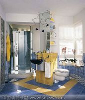 清爽卫浴装修设计 打造现代时尚生活现代卫生间装修图片