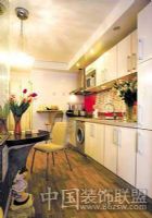 16款吧台厨房设计   小资的最爱美式厨房装修图片
