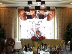 典雅梦幻 经典的美式风格家居美式客厅装修图片