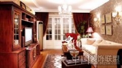 全实木家具 舒适华丽欧式客厅装修图片