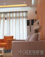 新视觉色彩  橙色梦想家居现代客厅装修图片