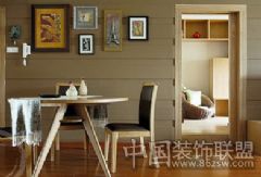 木质家具 简朴魅力空间简约餐厅装修图片