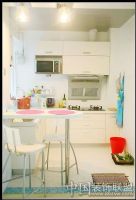 女人味十足的家居风格现代厨房装修图片