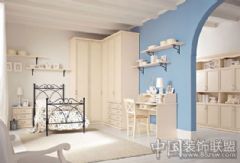清新脱俗雅致的儿童房设计欧式风格儿童房装修图片