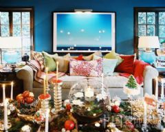 琳琅满目的美式客厅设计地中海风格客厅装修图片