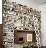 另类创意书柜设计风格欧式书房装修图片