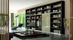 另类创意书柜设计风格古典书房装修图片