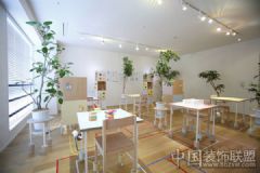 日本办公室：自由移动的办公家具田园装修图片