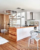 西班牙最潮时尚公寓设计现代厨房装修图片